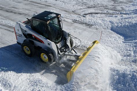 what is a skid steer for snow remova|best skid steer snow plow.